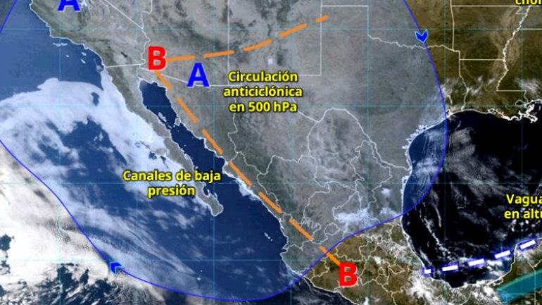 Anticiclón bloquea frentes fríos en Chihuahua y prolonga ola de calor con máximas de hasta 35°C