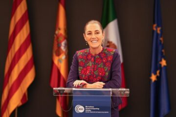 Sheinbaum en Barcelona: liderazgo mundial y llamado de paz que enfureció a la ultraderecha