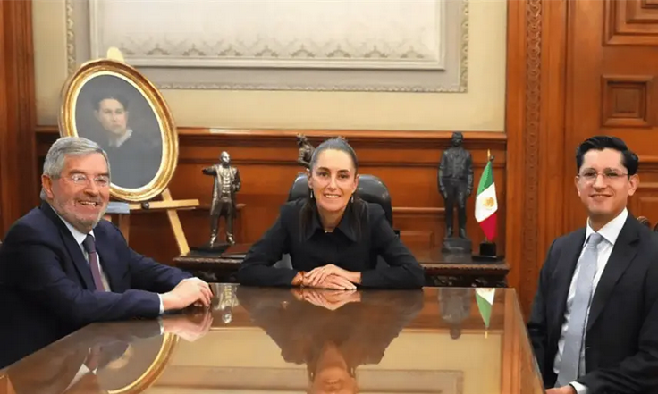 La presidenta Sheinbaum anuncia salida de De la Fuente de Relaciones Exteriores por problemas de salud y propone a Roberto Velasco como nuevo canciller