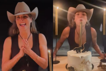 Montserrat Oliver festeja sus seis décadas con temática texana en Texas