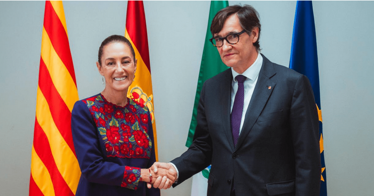 Presidenta Sheinbaum recorre centro de supercomputación en Barcelona para explorar cooperación tecnológica