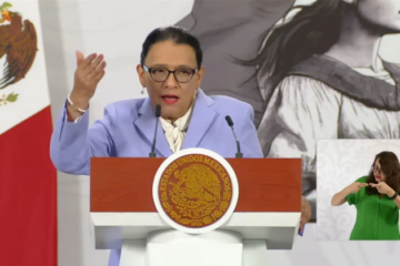 Rosa Icela Rodríguez deja sobre la mesa su futuro político al no descartar candidatura en la conferencia matutina