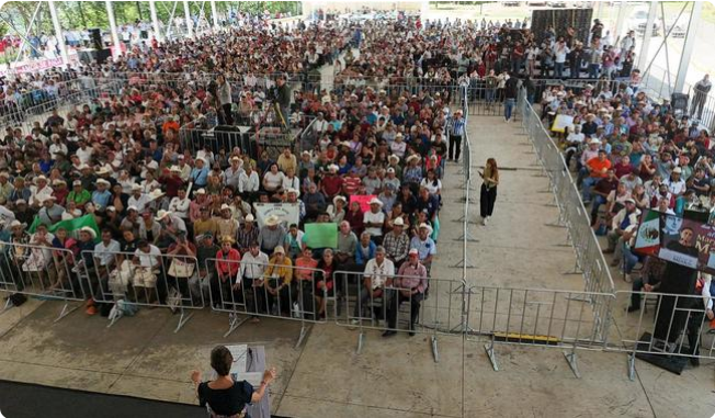 Sheinbaum verifica servicios médicos en Hidalgo y reporta alto nivel de suministro de fármacos