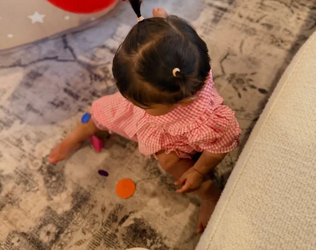 Actriz Ana Brenda Contreras festeja primer aniversario de su hija Aria con celebración íntima