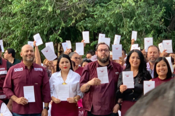 Morena en Durango suscribe acuerdos de cohesión partidista rumbo a elecciones de 2027