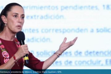 Presidenta Sheinbaum expone incumplimiento de Estados Unidos en extradiciones solicitadas por México
