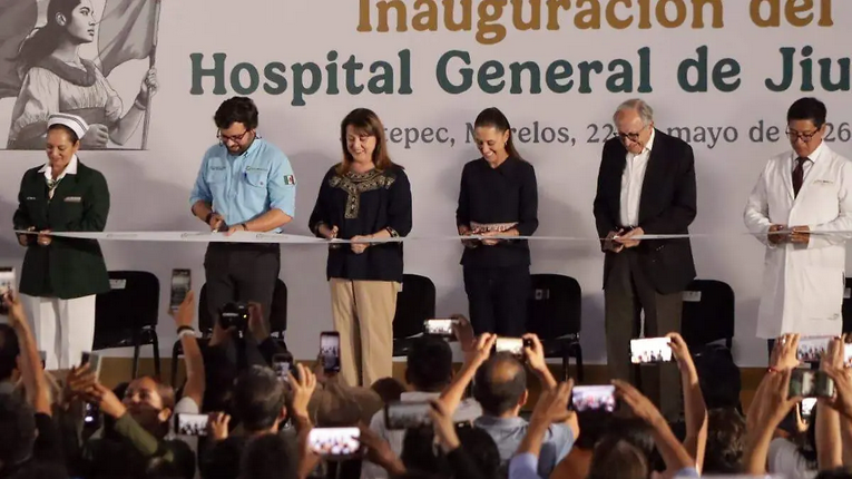 Presidenta Sheinbaum inaugura hospital con tecnología de punta en Morelos para avanzar en salud universal
