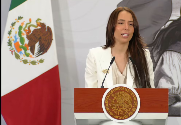 Sheinbaum elige a Majo Aguilar para impulsar música mexicana sin violencia en su conferencia matutina