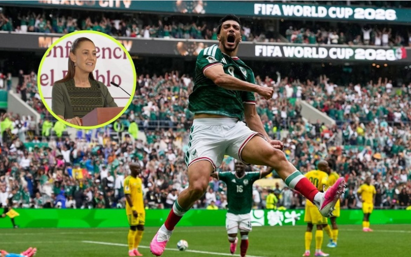 Claudia Sheinbaum celebra la victoria del Tri y destaca la unidad nacional generada por el fútbol