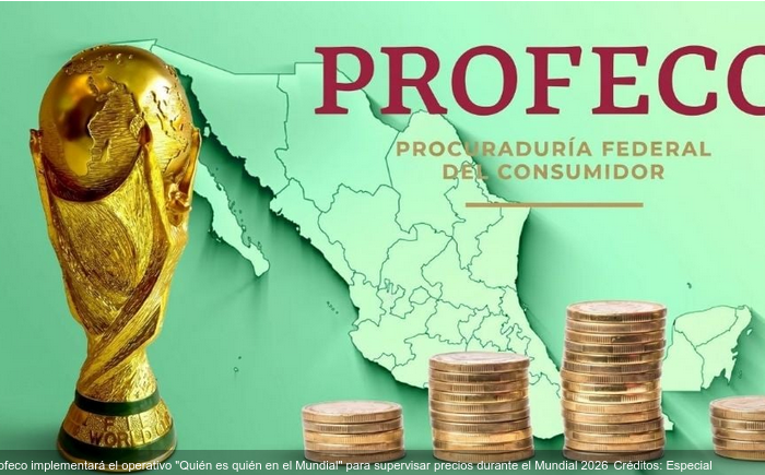 Durante la mañanera, Sheinbaum anuncia operativo de Profeco para proteger consumidores en Mundial 2026