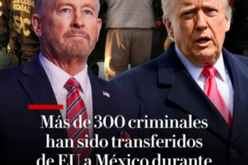 Embajador estadounidense reporta extradición de más de 300 prófugos mexicanos durante gobierno de Trump y Sheinbaum