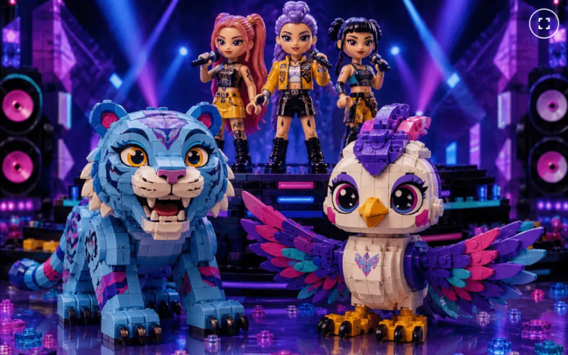 LEGO lanza en México su primera colección basada en ‘Las Guerreras K-pop’