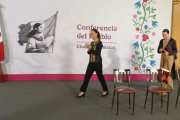Presidenta Sheinbaum festeja victoria de la selección mexicana y destaca alegría para el pueblo