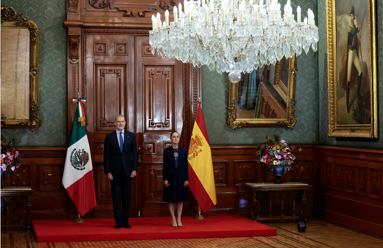 Presidenta Sheinbaum destaca interés del rey español por colaborar con pueblos indígenas en mañanera