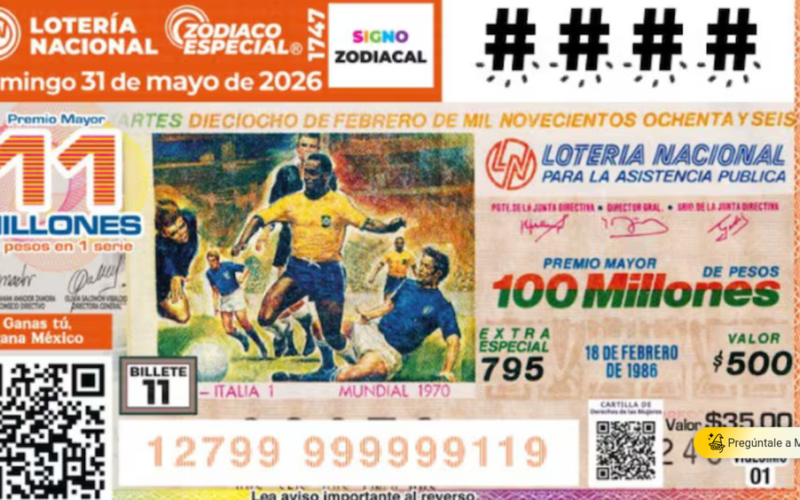 Resultados del Sorteo Zodiaco Especial 1747: número 3764 de Aries se lleva el premio mayor de 11 millones