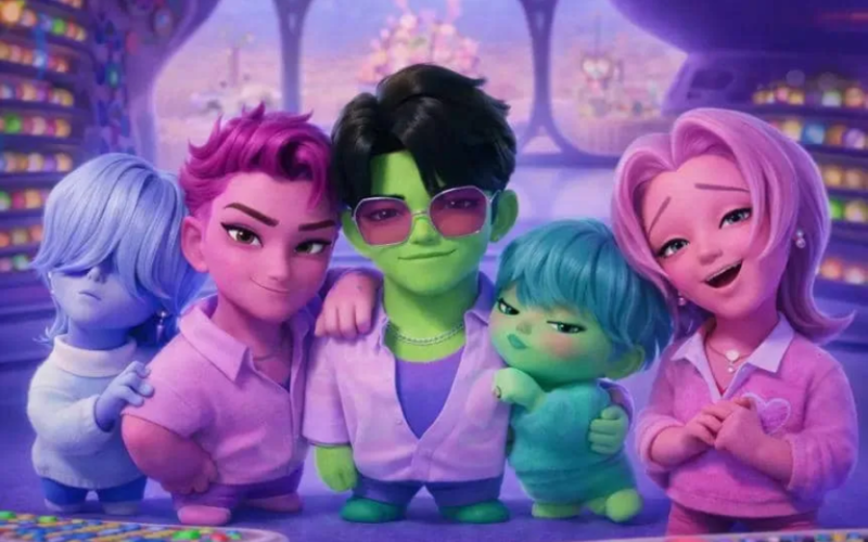 Saja Boys de Las Guerreras K-pop recreados en el mundo de ‘Intensamente’