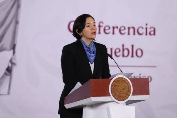 Secretaria del SESNSP informa reducción de 46% en homicidios durante conferencia matutina
