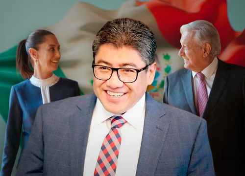 Senador Monreal se suma al respaldo de López Obrador a Sheinbaum frente a presiones de EU