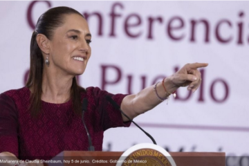 Sheinbaum anuncia inversiones en infraestructura y salud desde Veracruz durante la mañanera