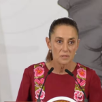 Sheinbaum encabeza su habitual rueda de prensa matutina desde Palacio Nacional