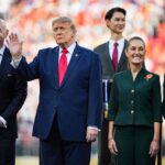 Sheinbaum fortalece lazos con sus homólogos de Norteamérica en la final del Mundial 2026
