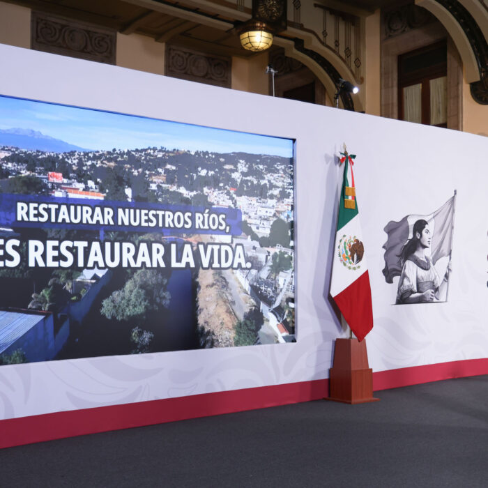 La presidenta Sheinbaum invertirá 20 mil mdp en el sexenio para sanear los ríos que el PRIAN envenenó durante décadas