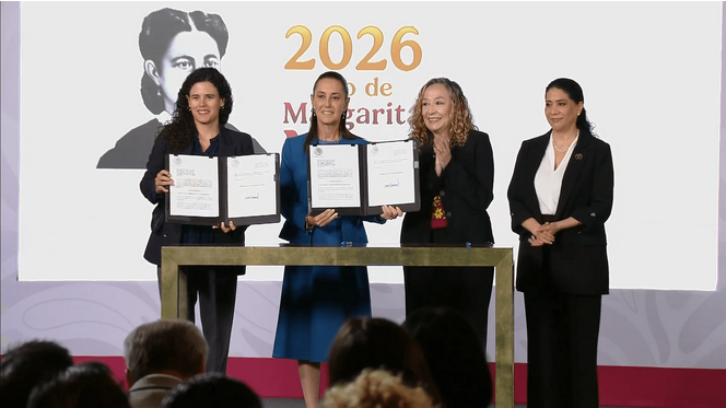 Sheinbaum firma ley contra feminicidio y se reunirá con presidente de Panamá en la Mañanera