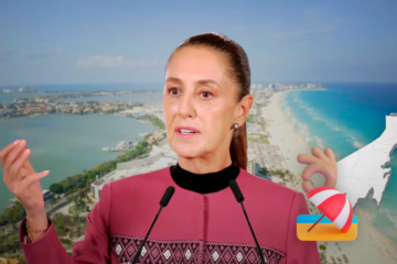 Sheinbaum llama a turistas a disfrutar Quintana Roo; presume playas sin sargazo y anuncia fuerte inversión