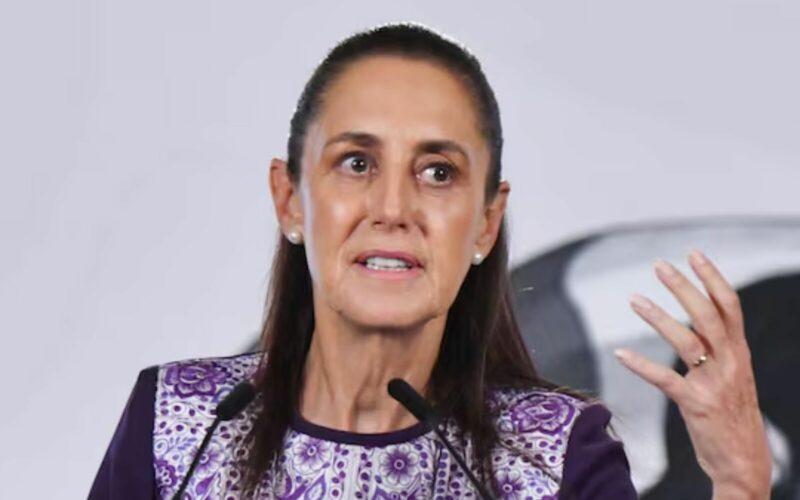 Claudia Sheinbaum señala contradicciones en el discurso del director de la DEA