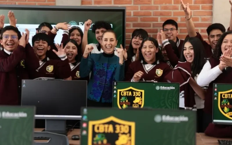Claudia Sheinbaum duplica meta educativa: 400 mil nuevos espacios en preparatorias para su sexenio