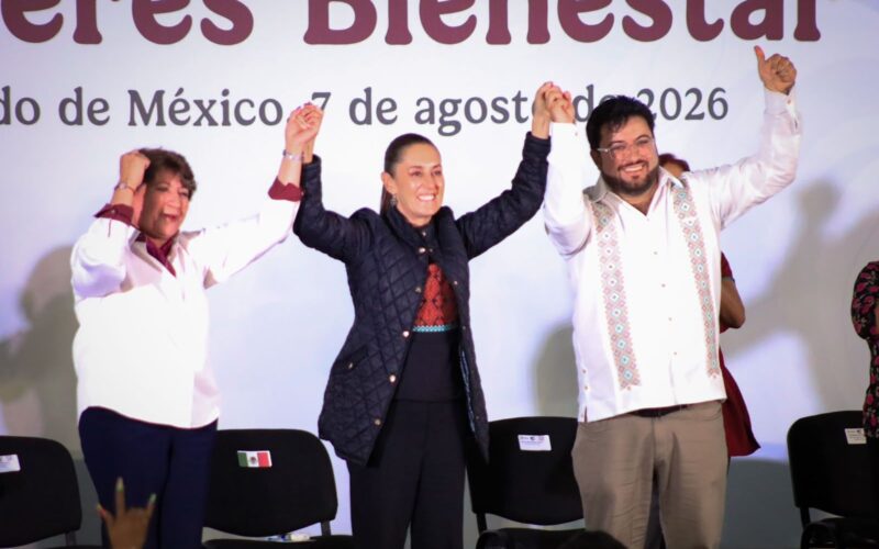 Naucalpan se integra al plan federal de bacheo; Sheinbaum anuncia apoyo tras pláticas con Montoya