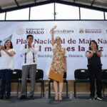 Sheinbaum arranca en Oaxaca la entrega de apoyos del programa El Maíz es la Raíz para campesinos