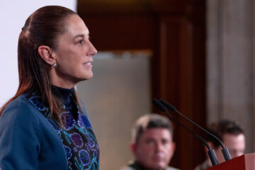 La presidenta Sheinbaum le enseña al PRIAN cómo se responde con dignidad al vecino del norte: “Mejor fíjense en los problemas de Estados Unidos y nosotros en los de México”, cooperamos, pero ya no nos arrodillamos. 