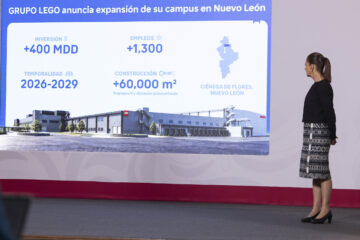 Inversión de LEGO en Nuevo León y avances en transformación digital encabezan la mañanera de la presidenta Sheinbaum