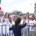 Claudia Sheinbaum encara tercer año de gobierno con retos electorales y de seguridad