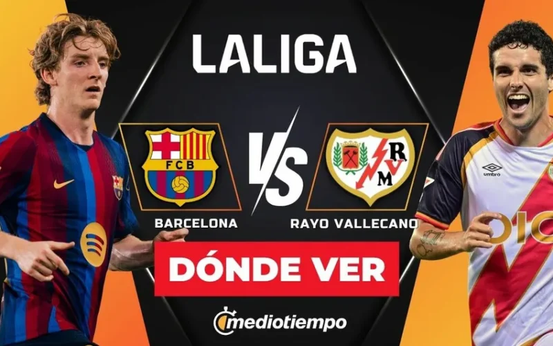 Barcelona se impone 5-2 al Rayo Vallecano en la tercera jornada de LaLiga