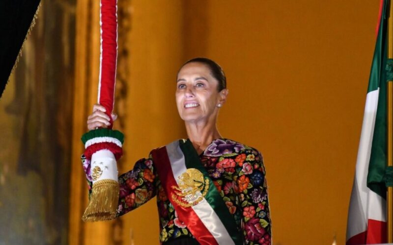 Claudia Sheinbaum destaca la lucha de las mujeres en su segundo discurso de Independencia