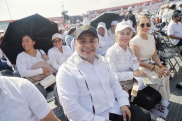 Claudia Sheinbaum encabeza evento en Chiapas para resaltar logros de programas sociales y valores nacionales