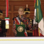 Claudia Sheinbaum lidera la celebración del Grito de Independencia en el Zócalo