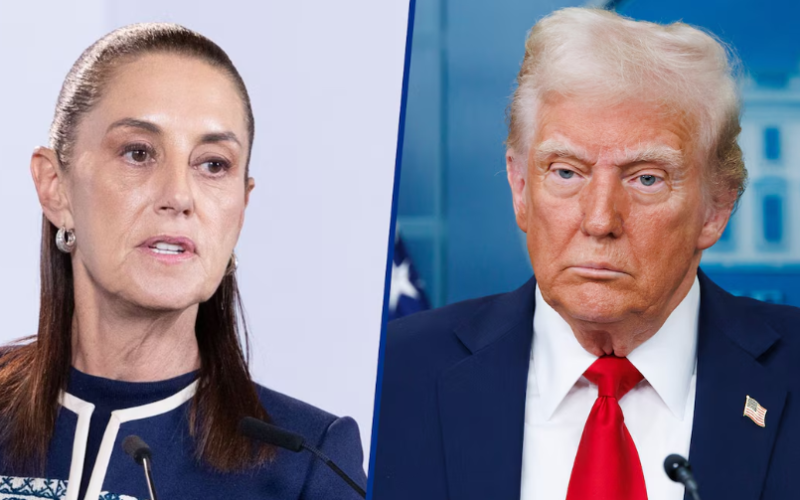 Claudia Sheinbaum rechaza injerencia de Donald Trump sobre justicia en México durante la mañanera