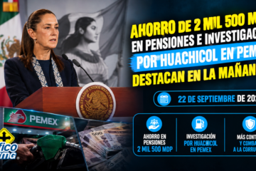 Claudia Sheinbaum reporta ahorros millonarios y combate a la corrupción en la mañanera