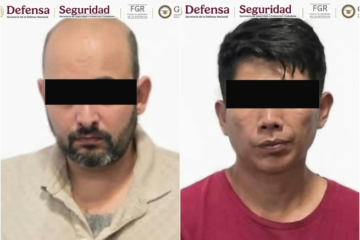 En la mañanera, García Harfuch reporta captura de dos presuntos extorsionadores de carnicerías en Tabasco