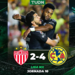 Henry Martín firma triplete para darle la victoria al América ante Necaxa