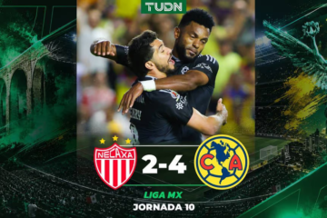 Henry Martín firma triplete para darle la victoria al América ante Necaxa