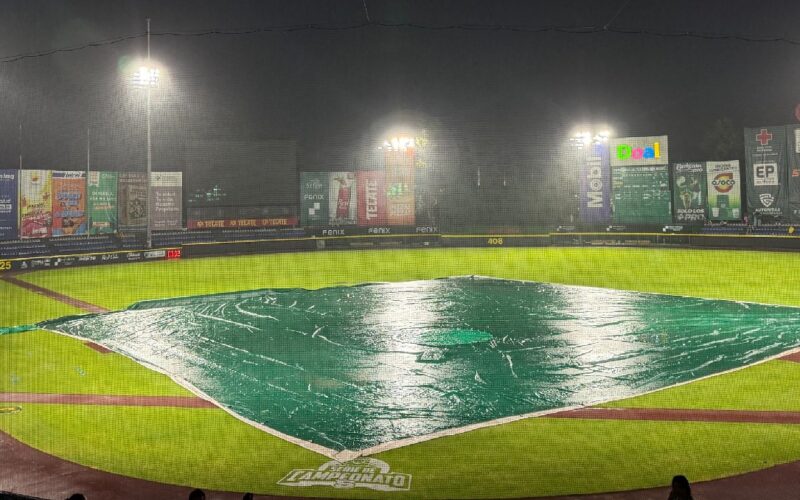 Lluvia en Puebla obliga a reprogramar el tercer encuentro de Olmecas y Pericos en la Serie de la Zona Sur