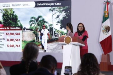 Programa Salud Casa por Casa logra más de 27 millones de consultas en hogares; Sheinbaum aborda auditoría médica en Jalisco durante la mañanera
