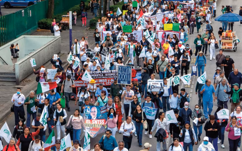 Trabajadores del IMSS tienen derecho a elegir a su líder sindical, afirma Claudia Sheinbaum