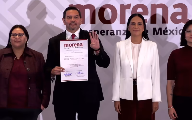 Cruz Pérez Cuéllar se consolida como el candidato de Morena para la gubernatura de Chihuahua