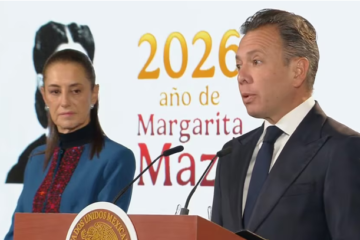 Durante la mañanera, Sheinbaum y el gobernador Lemus presentaron proyectos para resolver la crisis hídrica en Jalisco