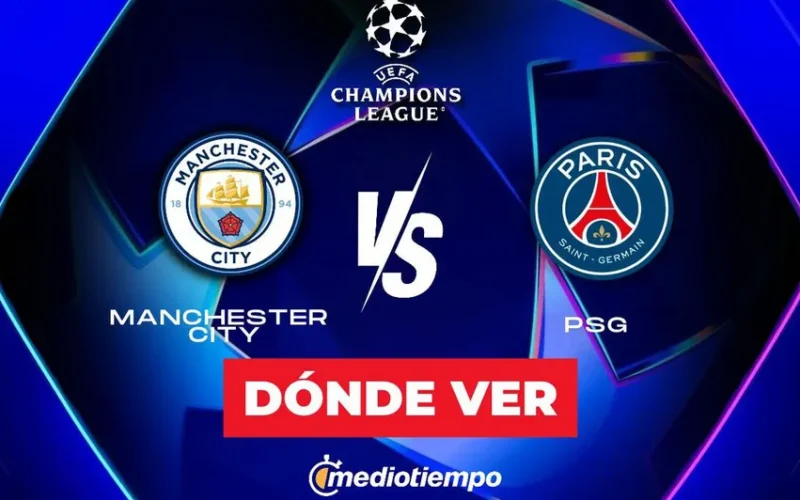 El PSG derrota al Manchester City con marcador de 4-2 en la Champions League